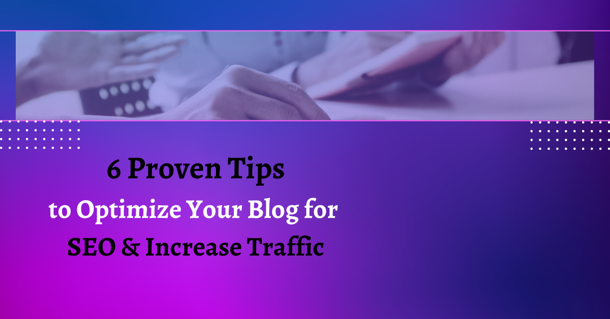 Optimize your blog post for SEO